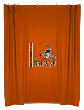 Cleveland Browns Shower Curtain