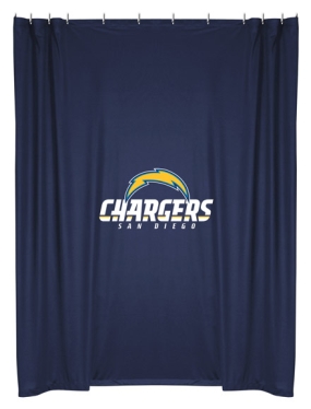 San Diego Chargers Shower Curtain