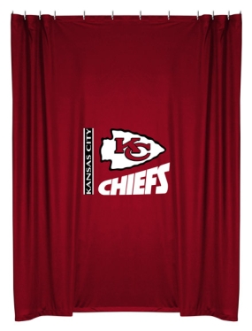 Kansas City Chiefs Shower Curtain