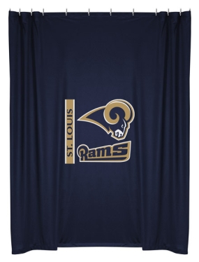 Saint Louis Rams Shower Curtain