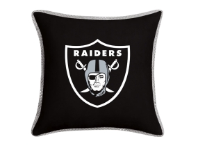 Oakland Raiders Toss Pillow