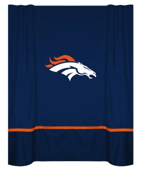 Denver Broncos Shower Curtain