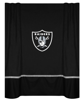 Oakland Raiders Shower Curtain