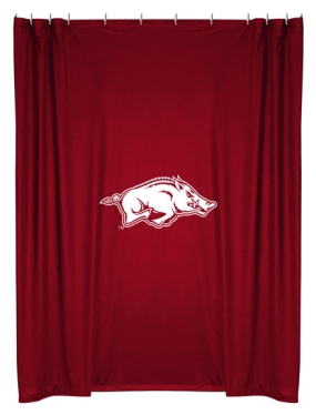 Arkansas Razorbacks Shower Curtain