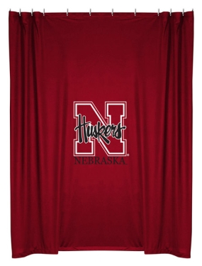 Nebraska Cornhuskers Shower Curtain