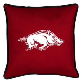 Arkansas Razorbacks Toss Pillow