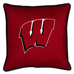 Wisconsin Badgers Toss Pillow