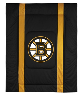 Boston Bruins Sidelines Comforter