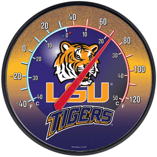 LSU Tigers Thermometer