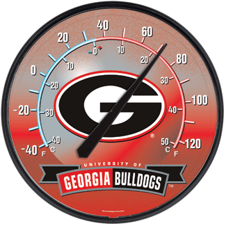 Georgia Bulldogs Thermometer