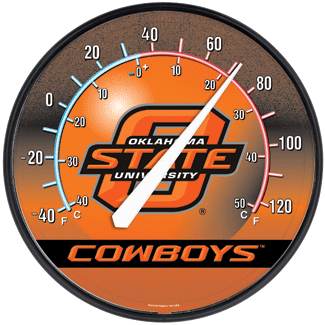 Oklahoma State Cowboys Thermometer