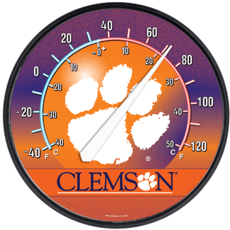 Clemson Tigers Thermometer