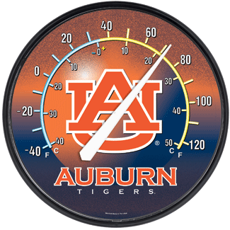 Auburn Tigers Thermometer