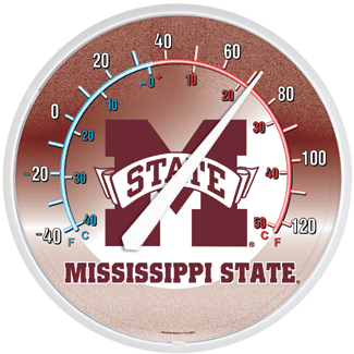 Mississippi State Bulldogs Thermometer
