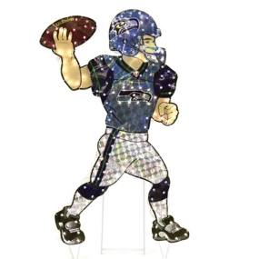 Seattle Seahawks Animated Lawn Figure
