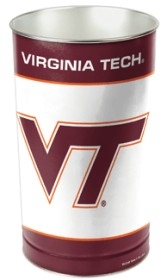 Virginia Tech Hokies Wastebasket