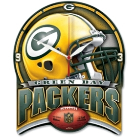 Green Bay Packers High Definition Clock