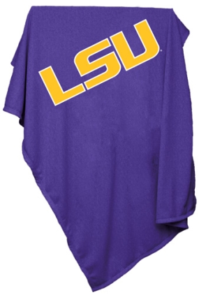 LSU Tigers Sweatshirt Blanket