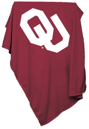 Oklahoma Sooners Sweatshirt Blanket
