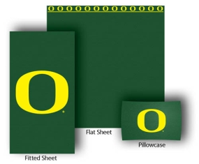 Oregon Ducks Full-Queen Size Sheet Set