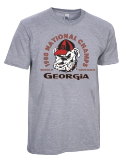 1980 Georgia Bulldogs Vintage T-shirt