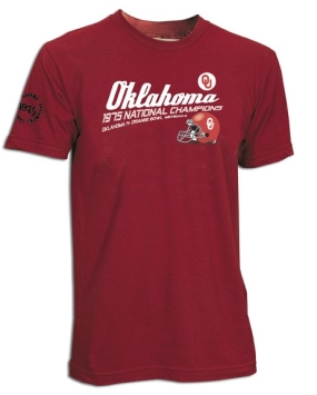1975 Oklahoma Sooners Vintage T-shirt