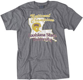 1958 LSU Tigers Vintage T-shirt