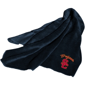 USC Trojans Fleece Throw Blanket