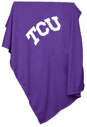 TCU Horned Frogs Sweatshirt Blanket