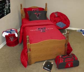 Texas Tech Red Raiders Twin Size Bedding In A Bag
