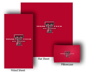 Texas Tech Red Raiders Full-Queen Size Sheet Set