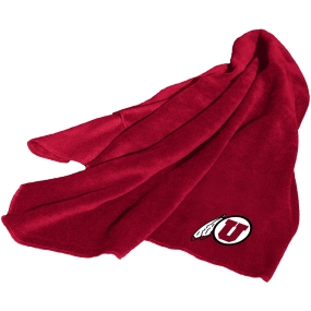 Utah Utes Fleece Throw Blanket