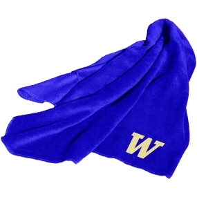 Washington Huskies Fleece Throw Blanket