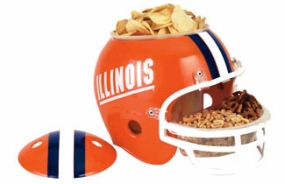 Illinois Fighting Illini Snack Helmet