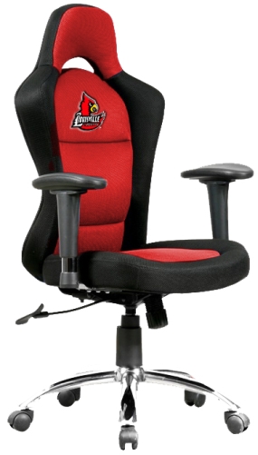 Louisville Cardinals Sports Bucket Seat Office Chair