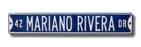 42 MARIANO RIVERA DR Street Sign