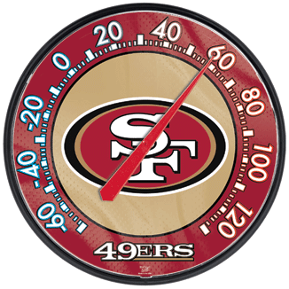 San Francisco 49ers Thermometer