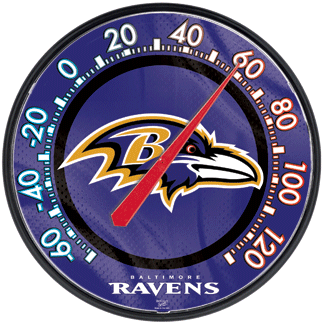 Baltimore Ravens Thermometer