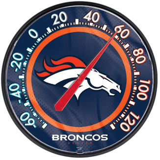 Denver Broncos Thermometer
