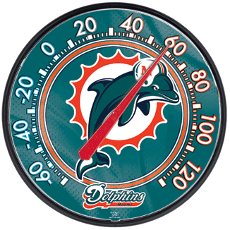 Miami Dolphins Thermometer