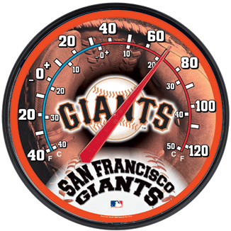 San Francisco Giants Thermometer