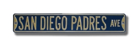 SAN DIEGO PADRES AVE Street Sign