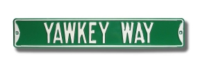 YAWKEY WAY Street Sign