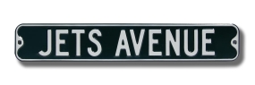 JETS AVENUE Street Sign