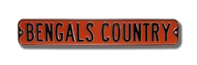 BENGALS COUNTRY Street Sign