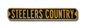 STEELERS COUNTRY Street Sign