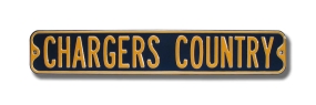 CHARGERS COUNTRY Street Sign