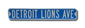 DETROIT LIONS DR Street Sign