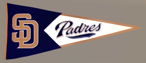 San Diego Padres Vintage Classic Pennant