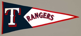 Texas Rangers Vintage Classic Pennant